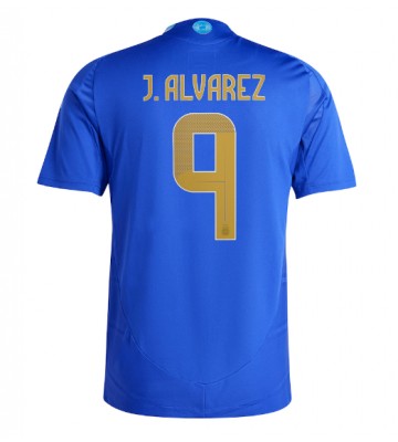 Argentina Julian Alvarez #9 Bortatröja Copa America 2024 Kortärmad